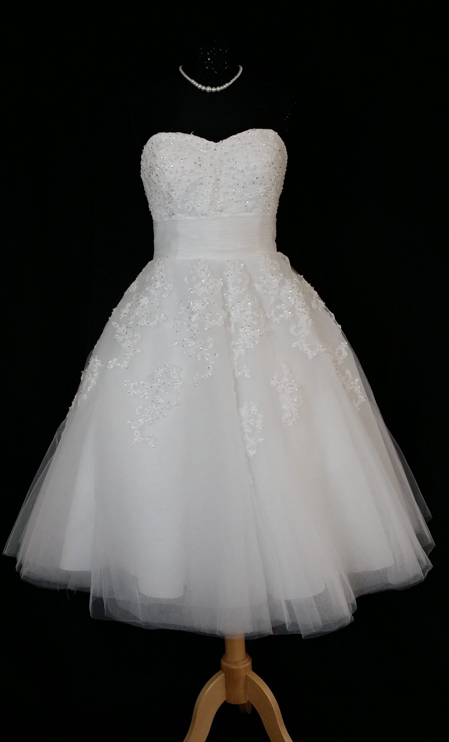 Millie Tea Length Wedding Dress | Dresses 2 Impress U